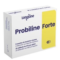 Probiline Forte, Probiotici 8 ceppi/20 miliardi di CFU per capsula - 30 capsule - Longline