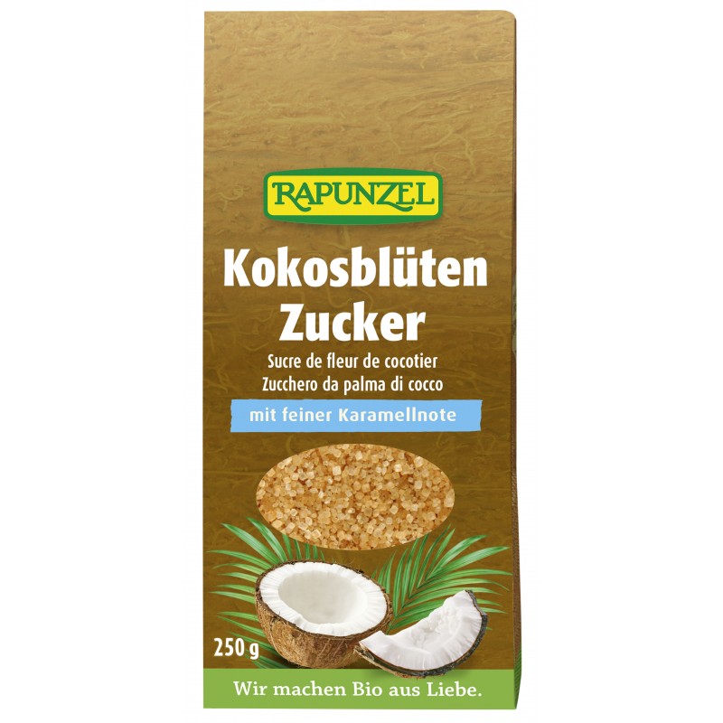 Zucchero da palma di cocco - 250g - Rapunzel