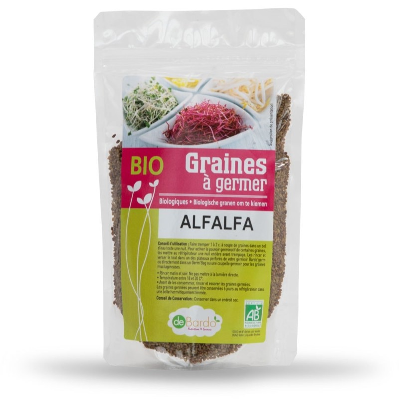 Semi di Alfalfa biologico - 200g - De Bardo