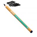 Crayons de maquillage, BIO & Vegan pour yeux, sourcils & lèvres - N° 551, Noir - Zao﻿