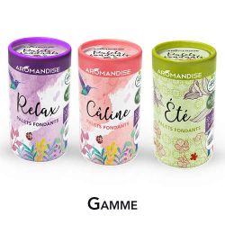 Palets fondants aux huiles essentielles, MOD - 6 palets (4 utilisations par palets) - Aromandise