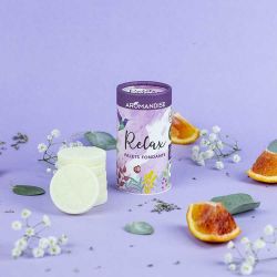 Palets fondants aux huiles essentielles, Relax - 6 palets (4 utilisations par palets) - Aromandise