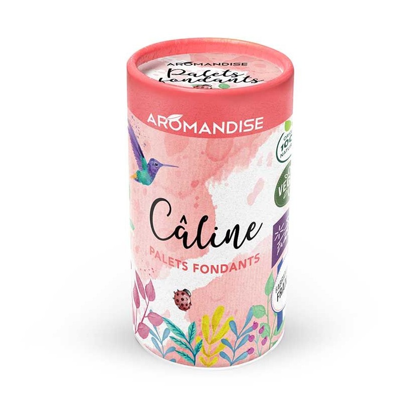 Palets fondants aux huiles essentielles, Câline - 6 palets (4 utilisations par palets) - Aromandise