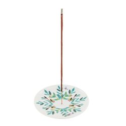 Porzellan-Räucherstäbchenhalter "Aquarell" - Les encens du monde