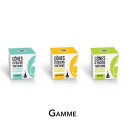 Cônes d'encens Tibétains, Équilibre - Les encens du monde (Aromandise)