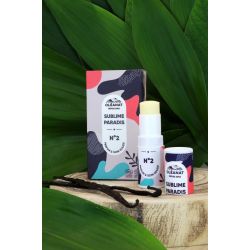 Parfum Solide BIO en stick, 100% naturel, N°2 Sublime Paradis - 4,5g - Oléanat