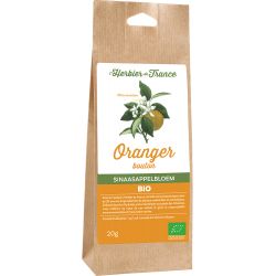 Feuilles d'Oranger (Bigaradier) BIO- 25g - L'Herbier de France
