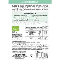 Bio-Psylliummehl - 300g - Aromandise