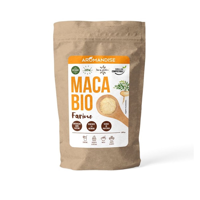 Bio-Maca-Mehl, die Supernahrung der Inka! - 250g - Aromandise