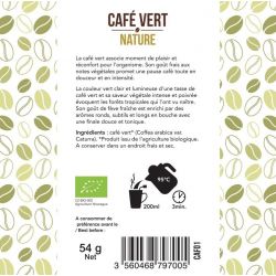 Bustine di caffè verde biologico, naturale - 18 bustine, 54g - Aromandise