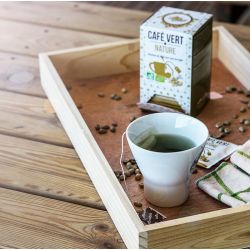 Bio-Sachets Grüner Kaffee, natürlich - 18 Sachets, 54g - Aromandise