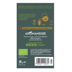 UJI Sencha Green Tea Teabags - 18 bustine - Aromandise