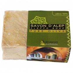 Sapone di Aleppo - Oliva pura (95%) - Karawan