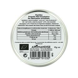 Traditionelle Pastillen aus dem Languedoc, mit Propolis und Eukalyptus - 45g - Aromandise