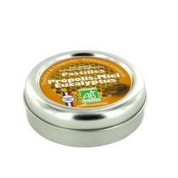 Pastilles artisanales du Languedoc, au Propolis et Eucalyptus - 45g - Aromandise