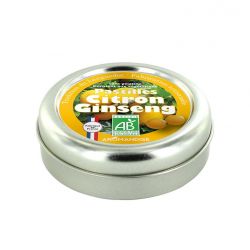 Pastilles artisanales du Languedoc, au Citron et Ginseng - 45g - Aromandise