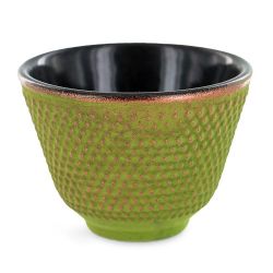 ZEN Gusseisenschale, Grün, für Räucherstäbchen - Les Encens du monde