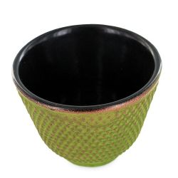 ZEN Gusseisenschale, Grün, für Räucherstäbchen - Les Encens du monde