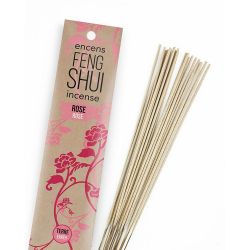 Encens Feng-Shui naturels - Élément  Terre, Rose - Les encens du monde