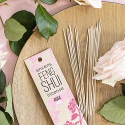 Incensi naturali Feng-Shui - Elemento Terra, Rosa - Les encens du monde