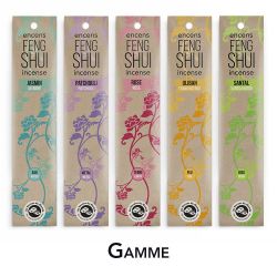 Encens Feng-Shui naturels - Élément Feu, Santal - Les encens du monde