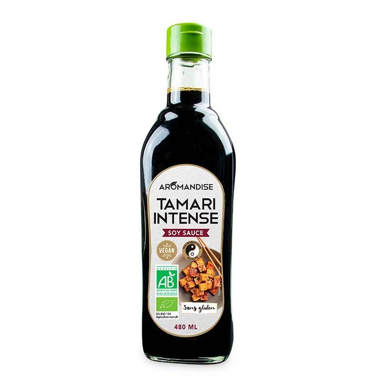 Tamari intense (Sauce de soja naturellement fermentée) - 0.48L - Aromandise