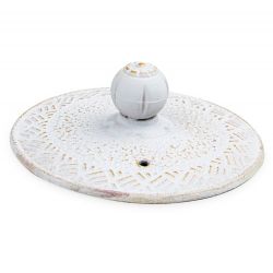 Teiera in ghisa, TAMAYUKI bianca, con filtro in acciaio inossidabile - 0,8 litri - Aromandise