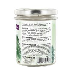 Bougie d'ambiance "Balade en forêt" 100% naturelle à la cire de soja, 30h - 150g - Aromandise