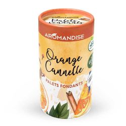 Palets fondants aux huiles essentielles, Orange-Cannelle - 6 palets (4 utilisations par palets) - Aromandise