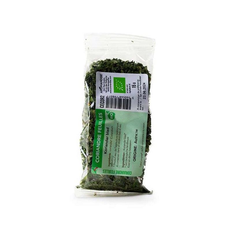 Bio-Korianderblatt - Cellocompost Zero Waste - 15gr - Aromandise