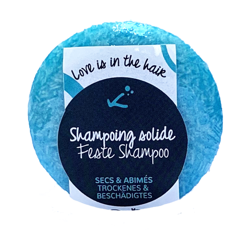 Shampoing solide Cheveux Secs & Abimés - 55g - Kokym Switzerland