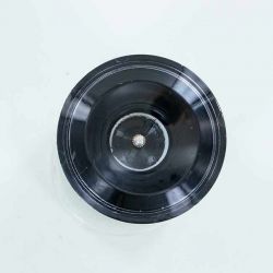 Gewürzmühle aus Glas mit Keramikwerk, Cellocompost - Aromandise