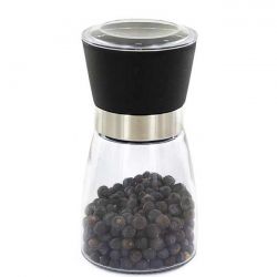 Moulin à épices en verre et mécanisme en céramique, Cellocompost - 140ml - Aromandise