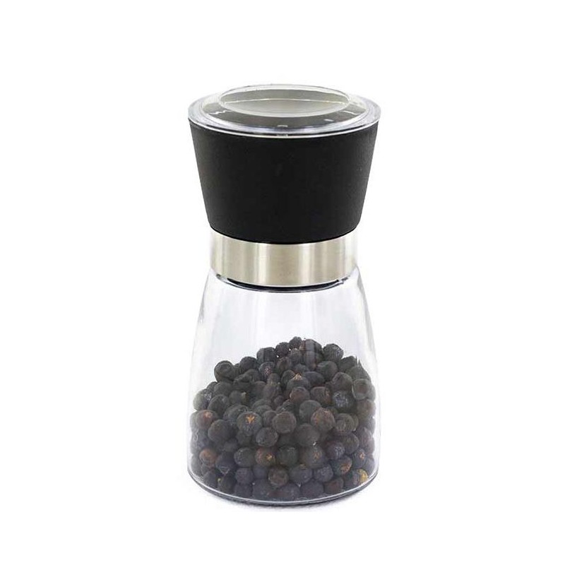 Moulin à épices en verre et mécanisme en céramique, Cellocompost - 140ml - Aromandise