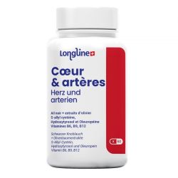 Cuore e arterie, per rafforzare il sistema cardiovascolare - 60 capsule - Longline