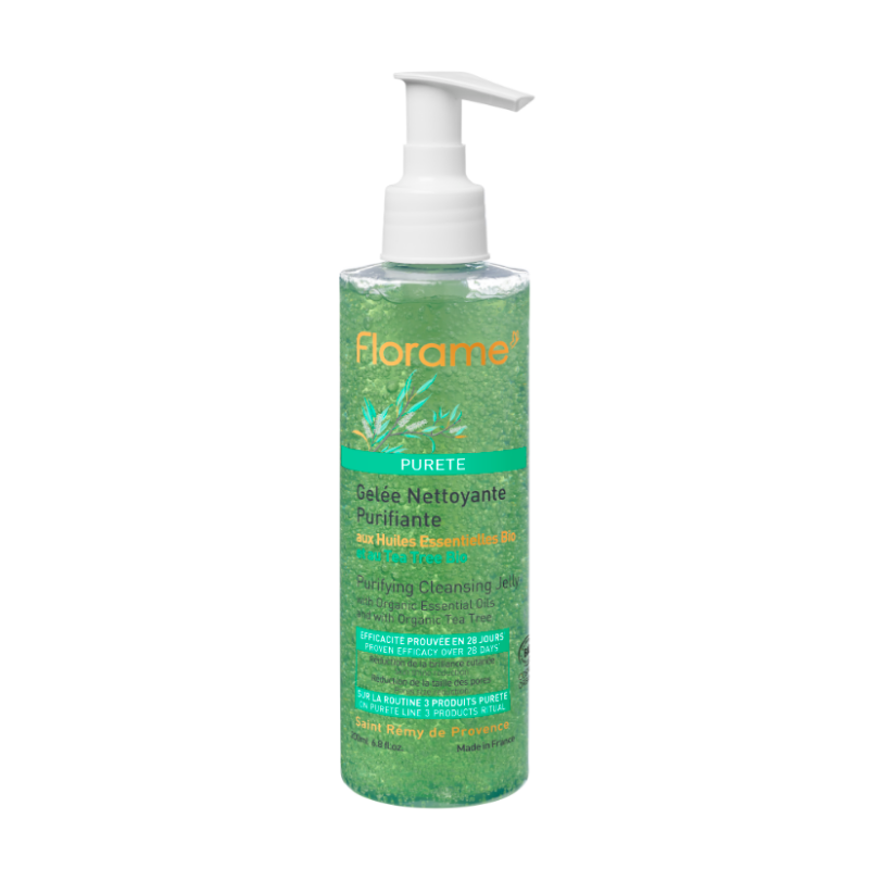 Purifying Cleansing Gel, reinigt und entfernt Unreinheiten - 200ml - Florame