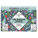 Gel doccia solido biologico con Aloe Vera, 100% naturale - 85g - Cosmo Naturel