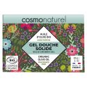 Gel douche solide BIO à l'huile d'olive, sans parfum, 100% naturel - 85g - Cosmo Naturel