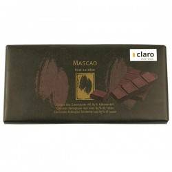 Cioccolato biologico fondente con 85% di cacao - 80g - Claro (Mascao)