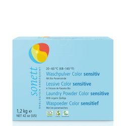 Lessive poudre écologique, Sensitive pour les personnes souffrant d'allergies - 1,2 kg - Sonett