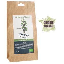 Bio Schwarze Johannisbeerblätter - 40g - L'Herbier de Frannce