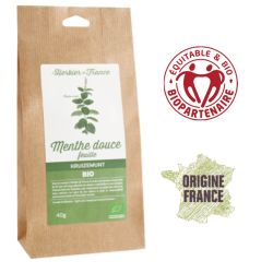 Bio-Süßminze-Blätter - 40g - L'Herbier de Frannce