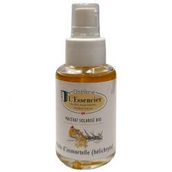Macerato solarizzato di olio di Immortella (Elicriso) del Vallese - 50ml - L'essencier