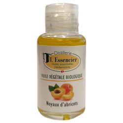 Huile végétale de noyaux d'abricots BIO - 50ml - L'essencier