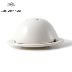 Lampada Estèra per bruciare il legno di cade, Bianca - Ambiance Cade