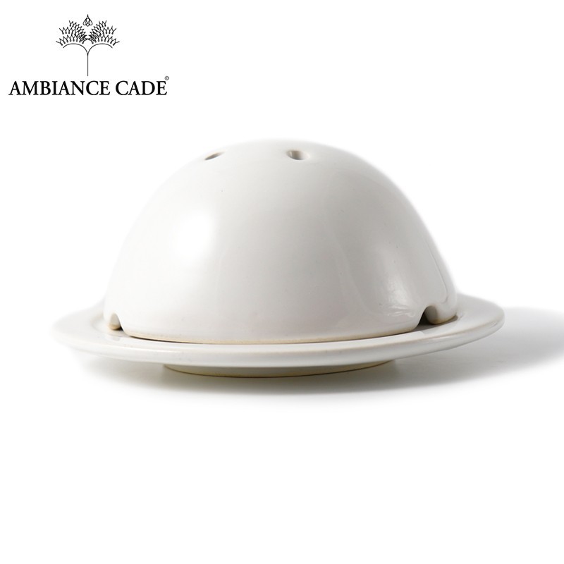 Lampe de Estèra pour bois de cade, Blanche - Ambiance Cade