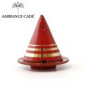 Lampe de Merlin pour bois de cade, Rouge Doré - Ambiance Cade