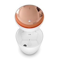 Diffuseur d'huiles essentielles Ultrasonique, Zoe noir - A la lumière ambrée - Stadler Form