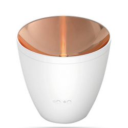 Diffuseur d'huiles essentielles Ultrasonique, Zoe noir - A la lumière ambrée - Stadler Form