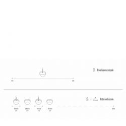 Ultraschall-Diffusor für ätherische Öle, JASMINE schwarz - Nüchtern und diskret - Stadler Form